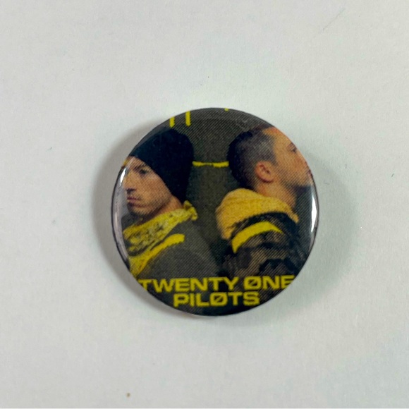 Accessories - 1” Twenty One Pilots Pin Button Accessory Brooch Pop Emo Music Band Goth